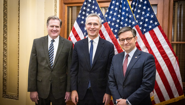 NATO Secretary General meets US Congressional leadership for talks on Ukraine, other key security issues