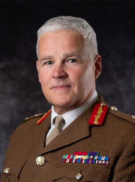 Lieutenant General Ian Cave CB, United Kingdom Military Representative