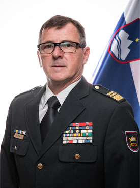 Major General Roman Urbanč, Military Representative for Slovenia