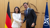NATO Secretary General meets with the  Minister of Foreign Affairs of Germany 
