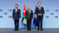 NATO Secretary General meets with His Majesty the King of Jordan - Meeting of NATO Ministers of Foreign Affairs - Brussels 