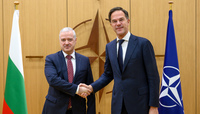 NATO Secretary General meets with the Minister of Foreign Affairs of Bulgaria - Meeting of NATO Ministers of Foreign Affairs - Brussels 