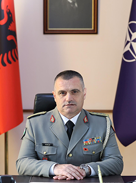Arben Kingji, Chief of Defence of Albania