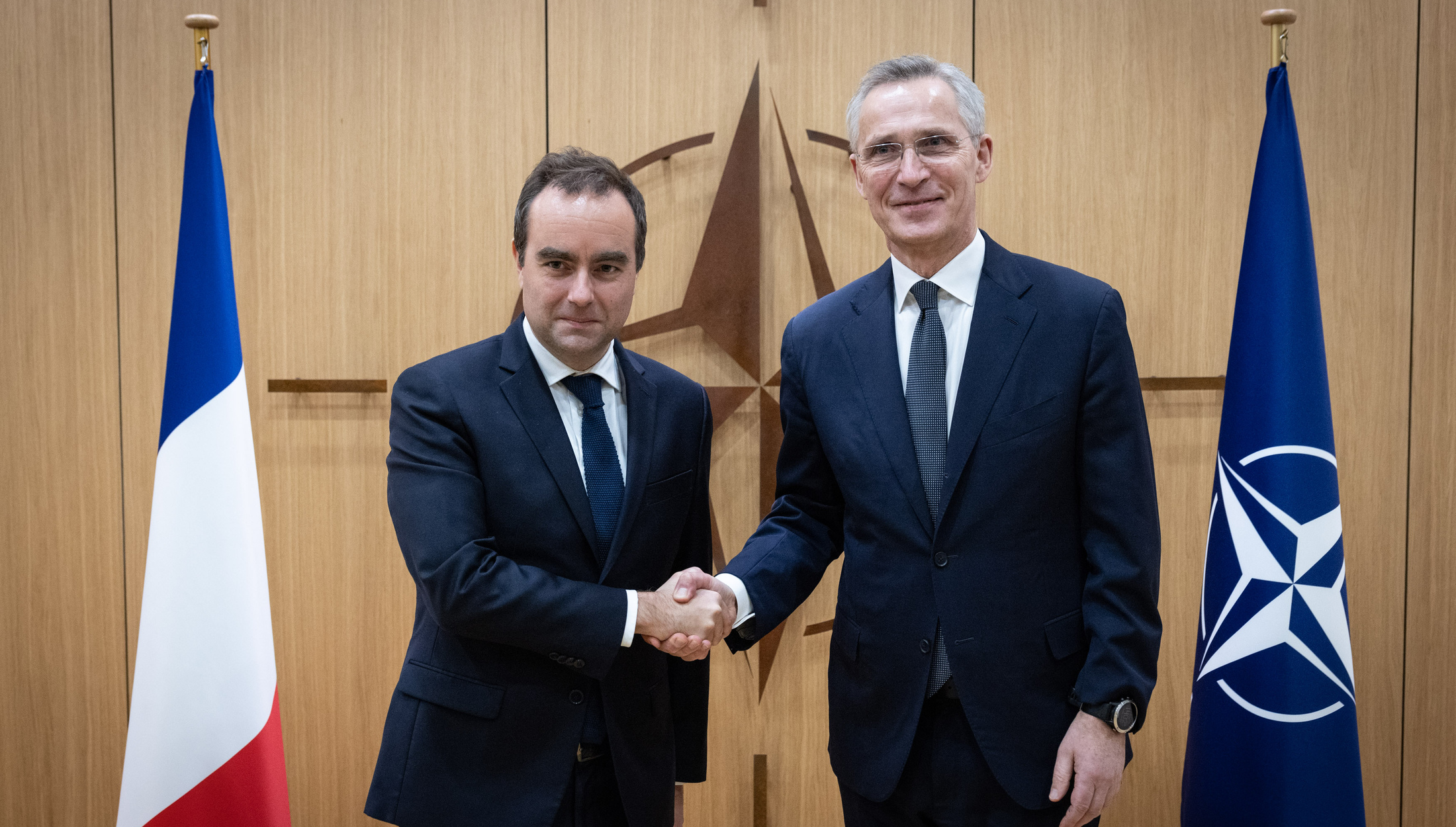 NATO Photo gallery NATO Secretary General meets with Minister of the