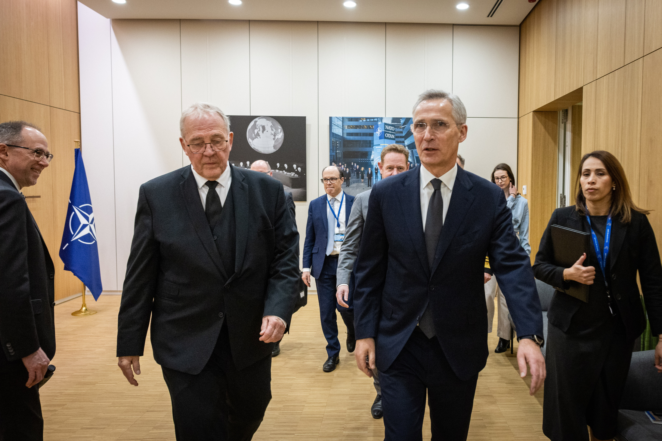 NATO Photo gallery NATO Secretary General meets with Minister of