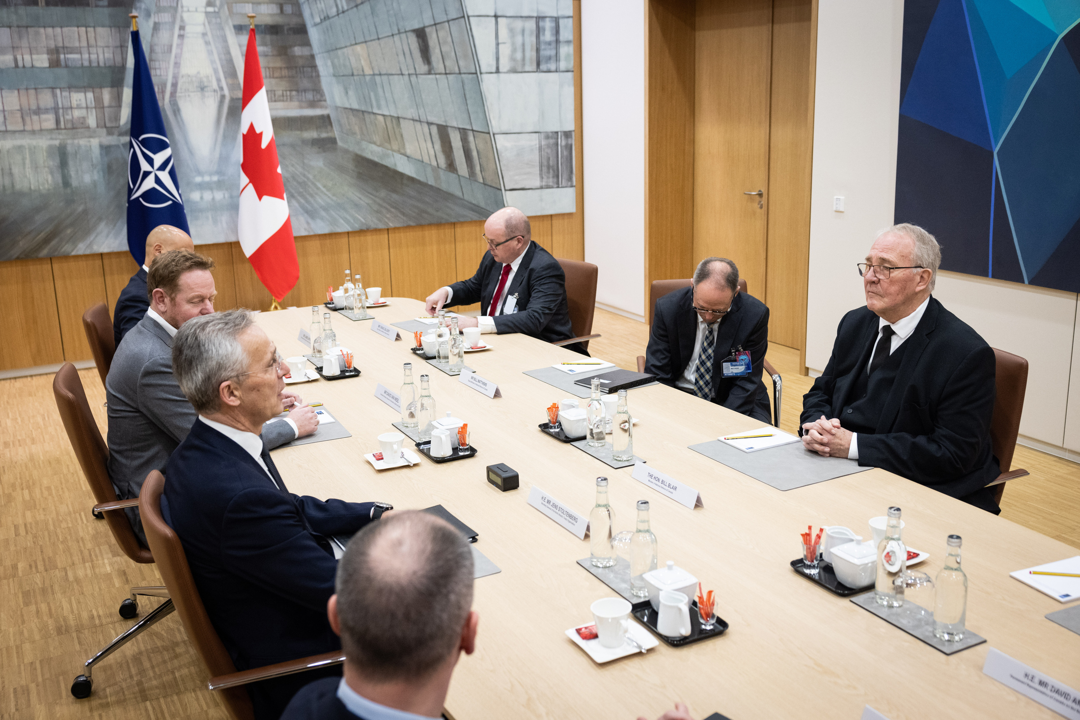 NATO Photo gallery NATO Secretary General meets with Minister of