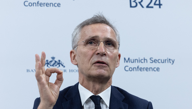 NATO Secretary General Jens Stoltenberg participates in panel with US Senator Pete Ricketts and Prime Minister of Estonia Kaja Kallas