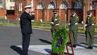 Admiral Bauer, Chair of the NATO Military Committee visits Ireland