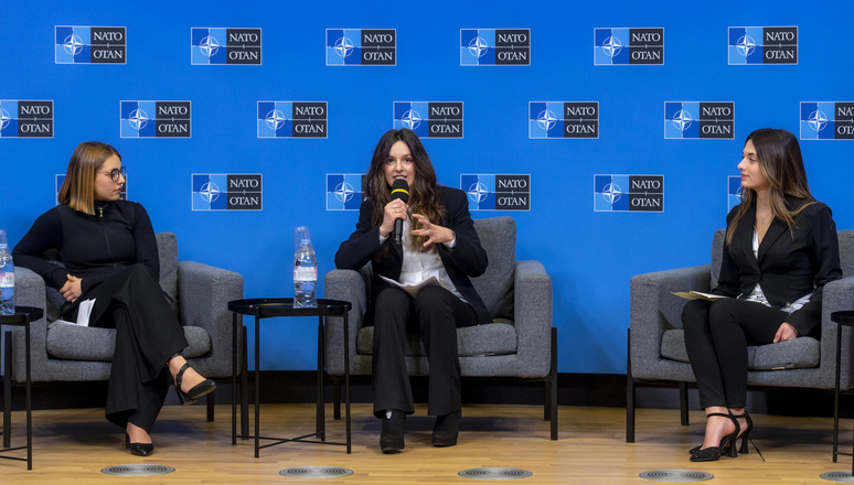 Pictured: STO's "Women & Girls in Science" conference, February 2023. In celebration of the International Day of Women and Girls in Science 11 February 2024, the NATO Science and Technology Organization (STO) is proud to launch a challenge to inspire young women to pursue and/or further their careers in Science, Technology, Engineering and Mathematics (STEM).