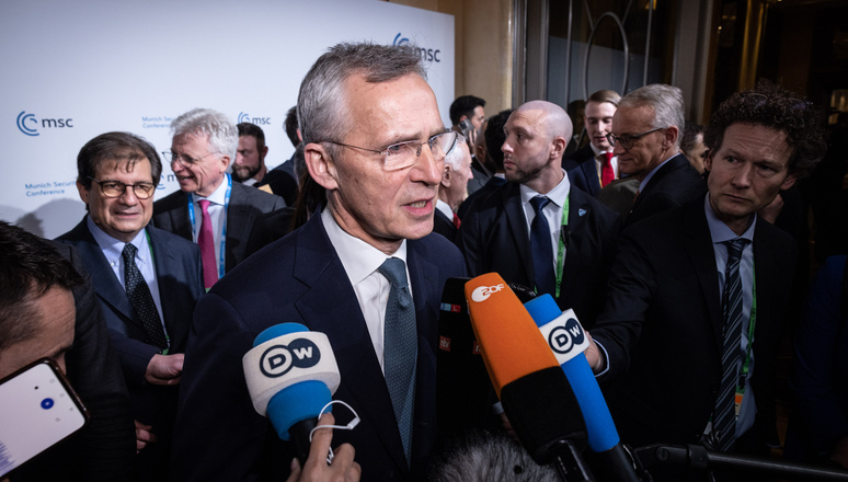 Doorstep statement by NATO Secretary General Jens Stoltenberg at the Munich Security Conference