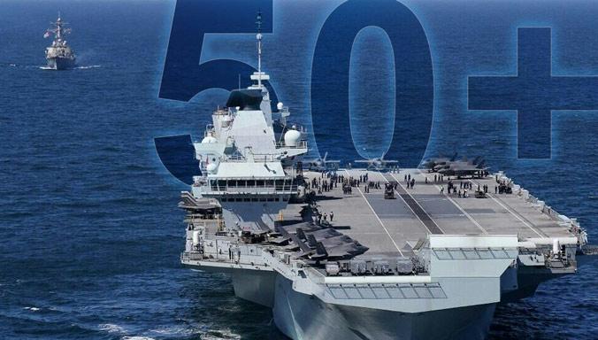 warship HMS Prince of Wales