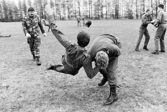 1986 - Luxembourg forces train together