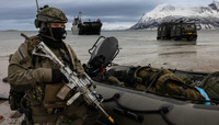 NATO Allies train in Arctic Norway