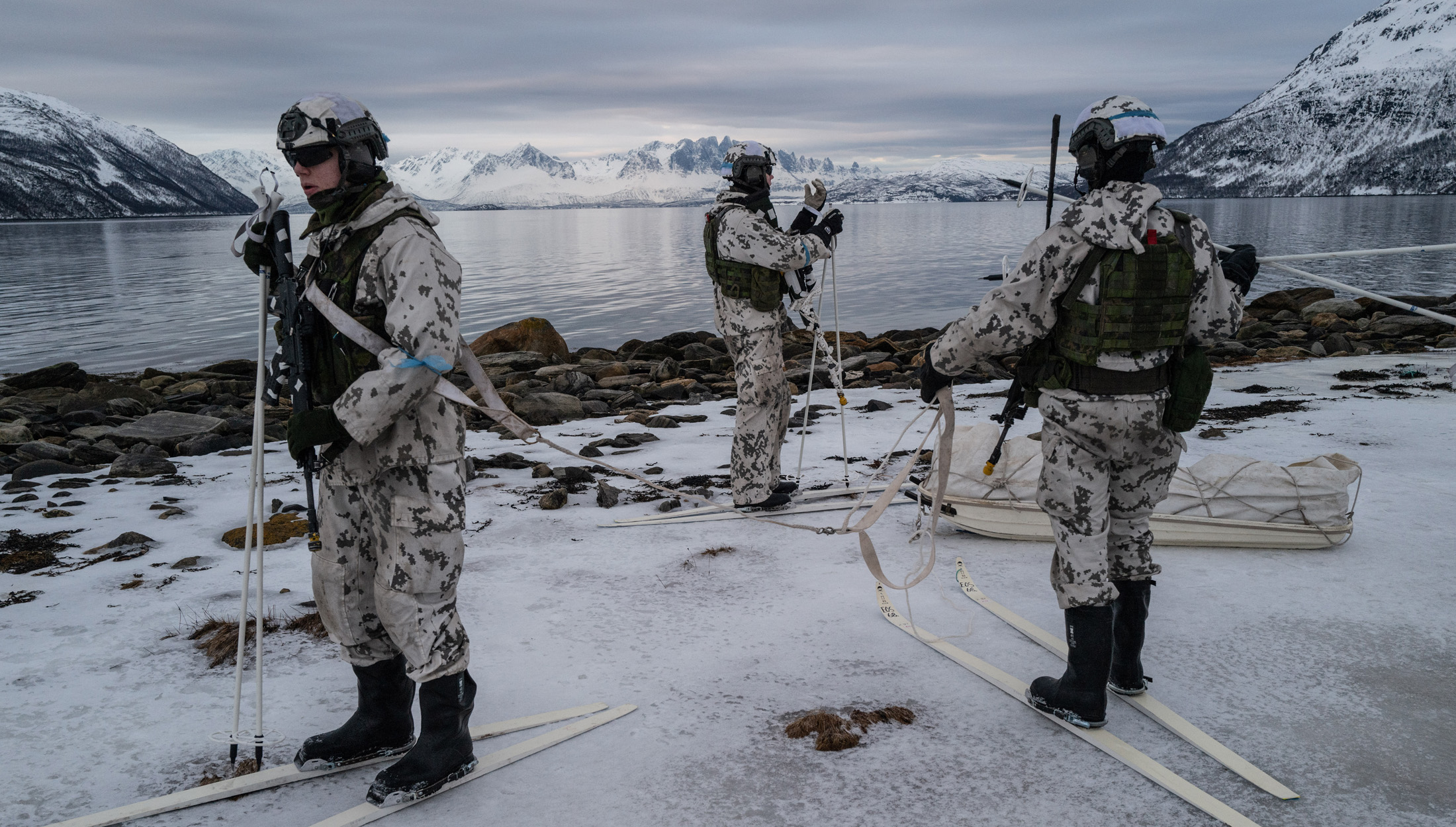 Nato photo gallery nato s marines brave the norwegian arctic for