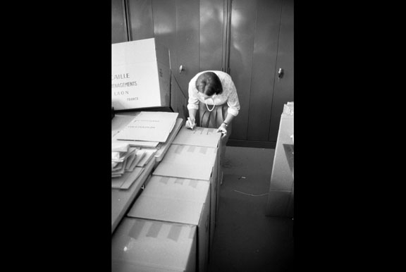 The move was felt heavily by the NATO Photo Office team, which had to ensure the transportation and preservation of NATO's historical photo archive from Paris to Brussels.