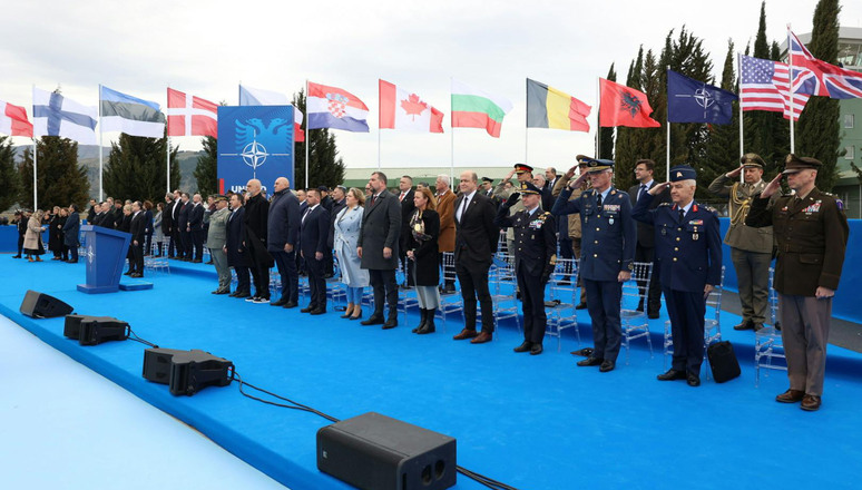 Re-opening of the Kuçova airbase