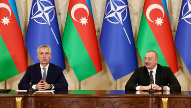Secretary General starts South Caucasus visit in Baku, welcomes NATO’s long-standing partnership with Azerbaijan