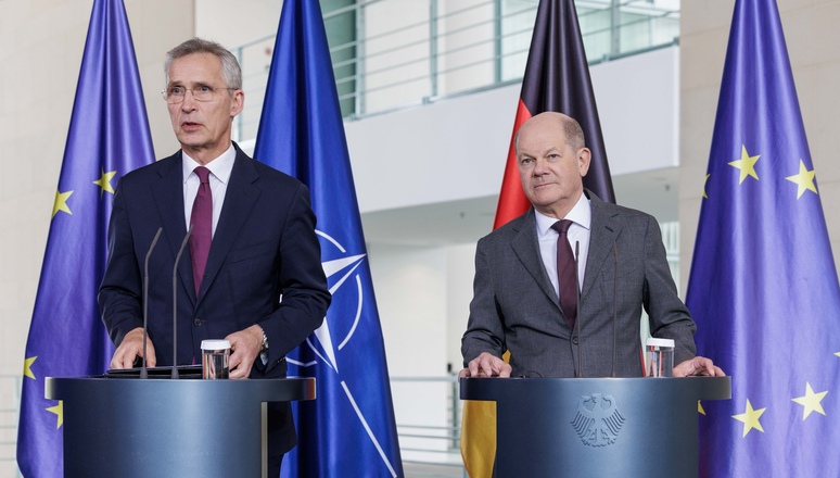 Joint press statements by NATO Secretary General Jens Stoltenberg and the Federal Chancellor of Germany, Olaf Scholz