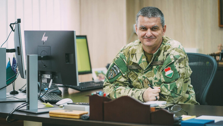 Meet Lieutenant General Ferenc Kajári, the first Hungarian KFOR commander