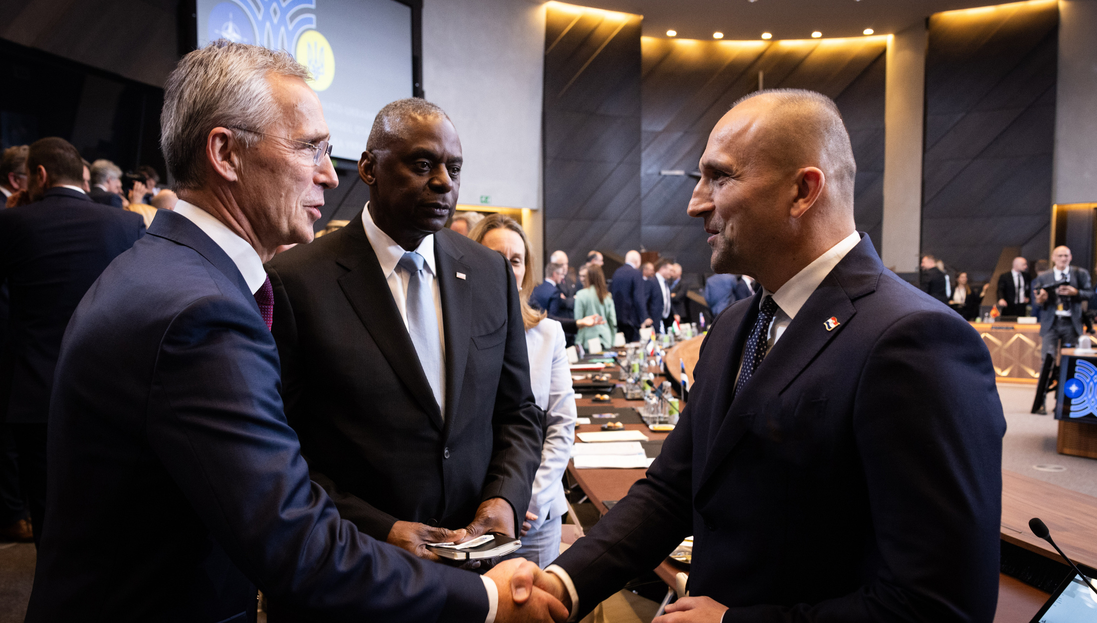 NATO Photo gallery Meeting of the NATOUkraine Council in Defence