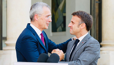 Secretary General praises France's leading role in NATO during visit to Paris