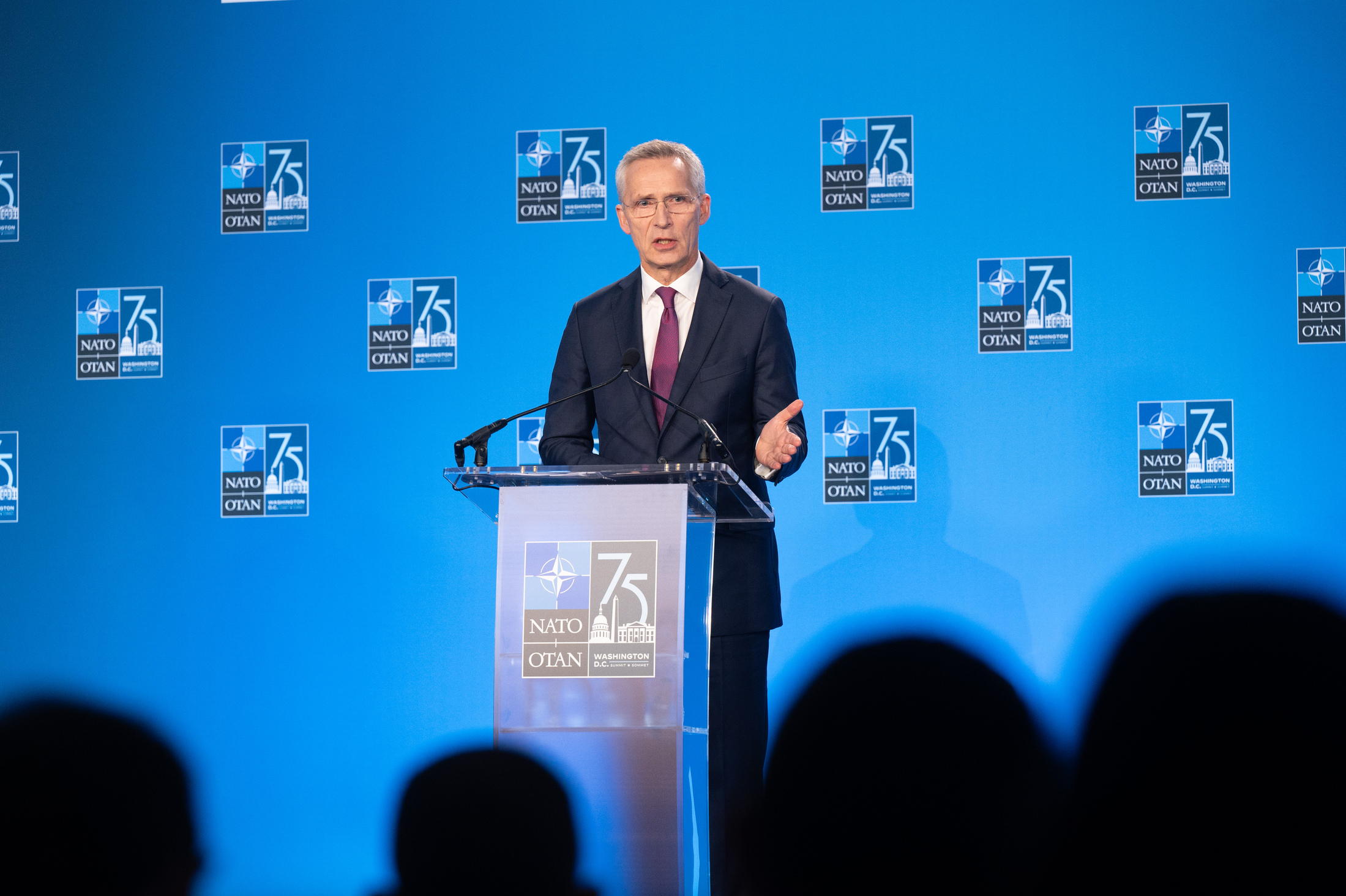 NATO Photo gallery Press conference by the NATO Secretary General , 11Jul.2024