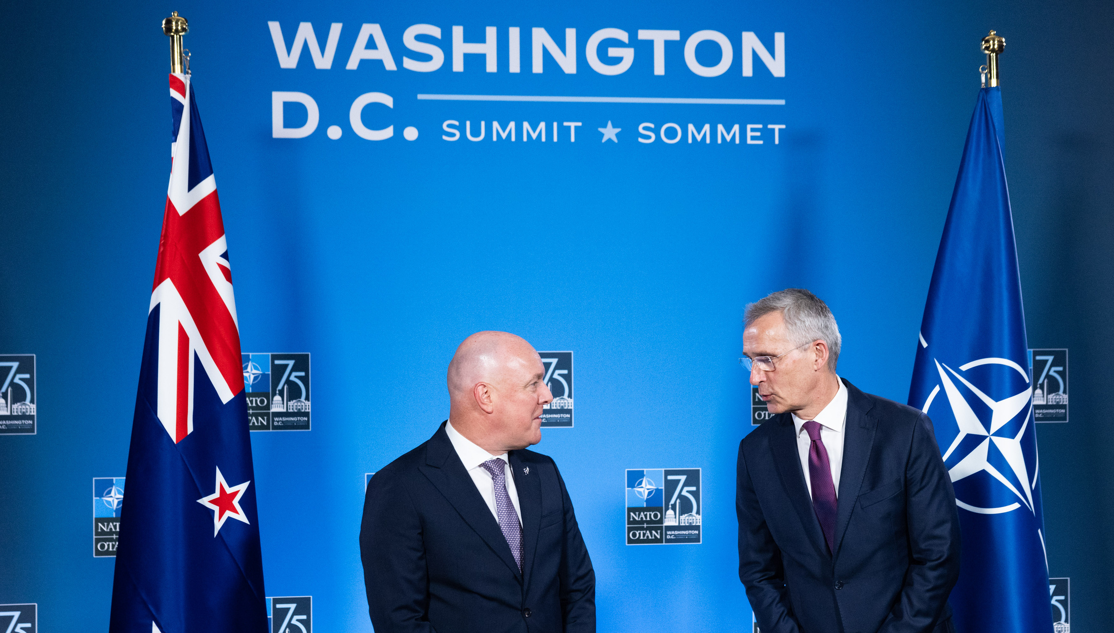 NATO Photo gallery NATO Secretary General meets with the Prime Minister of New Zealand, 11