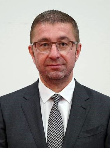 Hristijan Mickoski, Prime Minister of the Republic of North Macedonia