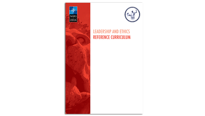 Cover of the publication: Leadership and Ethics Reference Curriculum