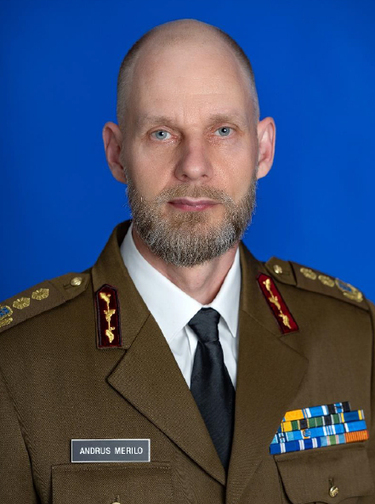 Major General Andrus Merilo, Commander of the Estonian Defence Forces