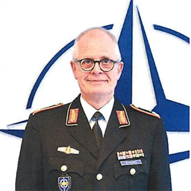 Brigadier General Heinz Volker Samanns, Head of the Joint Air Power and Space Staff Element (JAPSSE) - NATO International Military Staff