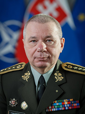 Lieutenant General Peter Babiar, NATO Military Representative for Slovakia