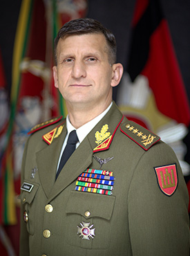 Raimundas Vaikšnoras, Chief of Defence of the Republic of Lithuania 