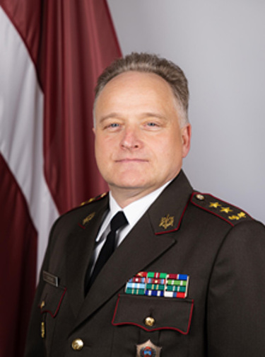 Major General Imants Ziedinš, Military Representative of Latvia to NATO