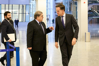 The Minister of Foreign Affairs of Romania visits NATO