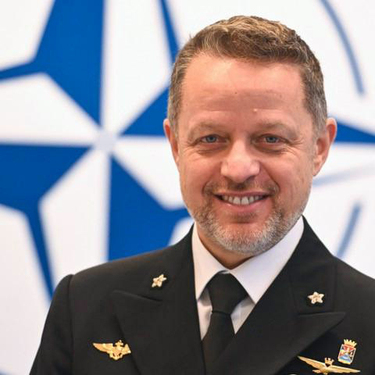 Captain Navy Giovanni M. Galoforo, Public Affairs and Strategic Communications Advisor,  NATO International Military Staff
