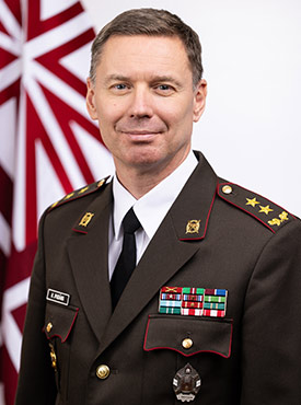 Kaspars Pudāns, Chief of Defence of the Republic of Latvia