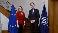 NATO Secretary General meets the President of the European Parliament