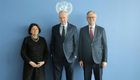 NATO participates in annual talks with the United Nations