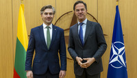 The Minister of Foreign Affairs of the Republic of Lithuania visits NATO