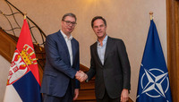 NATO Secretary General meets with the President of Serbia