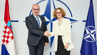 Bilateral meeting with the Croatian Minister of Foreign Affairs - Meeting of NATO Ministers of Foreign Affairs 