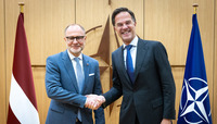 The Minister of Defence of Latvia visits NATO
