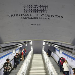 Madrid’s Tribunal metro station