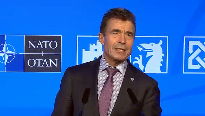 NATO - Opinion: Press Conference by NATO Secretary General Anders Fogh  Rasmussen following the meeting of the North Atlantic Council at the level  of Heads of State and Government during the NATO