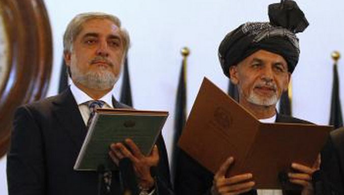 NATO - News: NATO congratulates Ghani and Abdullah on inauguration day, 29-Sep.-2014