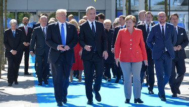 NATO leaders agree to do more to fight terrorism and ensure fairer burden sharing