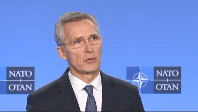 Press point by NATO Secretary General Jens Stoltenberg following a meeting of the North Atlantic Council 20200106_200106-sg