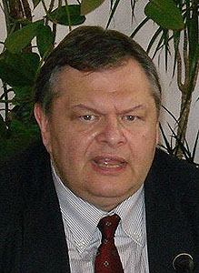 Evangelos Venizelos, Minister of Defence of Greece