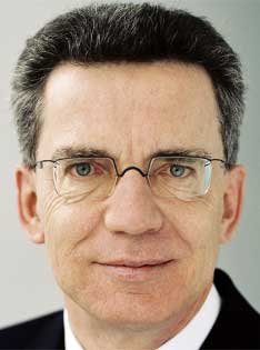 Thomas de Maizière, Minister of Defence of Germany